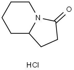 hexahydroindolizin-3(2H)-one hydrochloride Structure