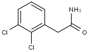 2,3-Dichlorobenzeneacetamide Structure