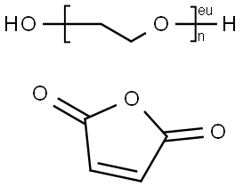 2,5-Furandione, polymer with .alpha.-hydro-.omega.-hydroxypoly(oxy-1,2-ethanediyl) Structure