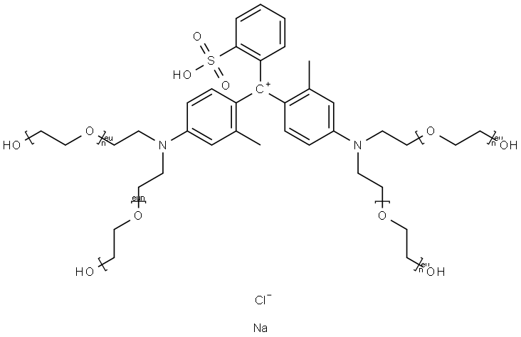 FD&CBLUENO.1METHYL-PEGDERIVATIVE Structure