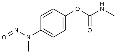 4-(methyl(nitroso)amino)phenyl methylcarbamate Structure