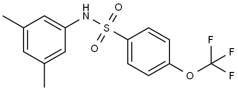 N-(3,5-Dimethylphenyl)-4-(trifluoromethoxy)benzenesulfonamide Structure