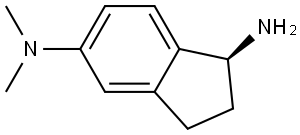 (1S)-N5,N5-dimethyl-2,3-dihydro-1H-indene-1,5-diamine Structure