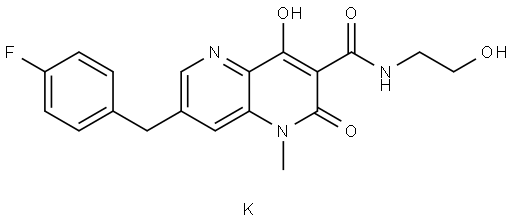 GSK-364735 potassium Structure