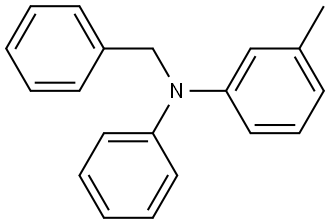 N-benzyl-3-methyl-N-phenylaniline Structure