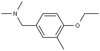 4-Ethoxy-N,N,3-trimethylbenzenemethanamine Structure