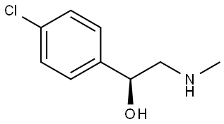 (S)-1-(4-chlorophenyl)-2-(methylamino)ethan-1-ol Structure