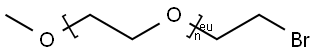 BROMOPOLYETHYLENE GLYCOL 20'000 MONOMETHYL ETHER Structure