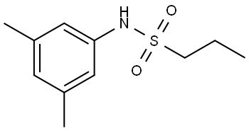 1-Propanesulfonamide,?N-(3,5-dimethylphenyl)- Structure