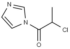 2-Chloro-1-(1H-imidazol-1-yl)-1-propanone Structure