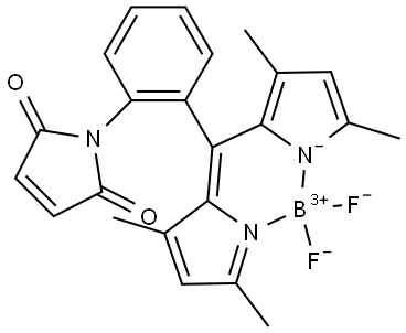 BODIPY Green 8-P2M Structure