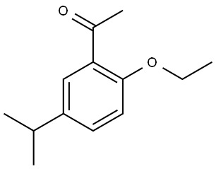 1-(2-ethoxy-5-isopropylphenyl)ethanone Structure