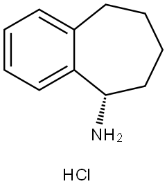 (S)-6,7,8,9-tetrahydro-5H-benzo[7]annulen-5-amine hydrochloride Structure