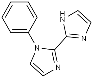 2-(1H-Imidazol-2-yl)-1-phenyl-1H-imidazole Structure