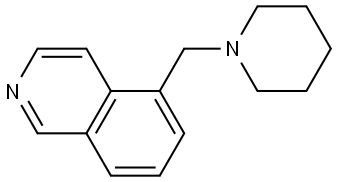 5-(1-Piperidinylmethyl)isoquinoline Structure