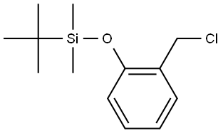 tert-butyl(2-(chloromethyl)phenoxy)dimethylsilane Structure