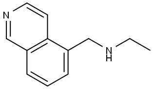 N-Ethyl-5-isoquinolinemethanamine Structure