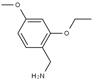 2-Ethoxy-4-methoxybenzenemethanamine Structure