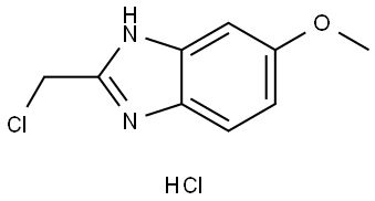 2-(Chloromethyl)-5-methoxy-1H-benzimidazole Structure