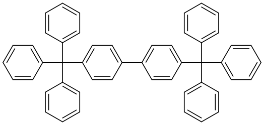 4,4'-bis-trityl-biphenyl Structure