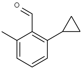 2-Cyclopropyl-6-methylbenzaldehyde Structure