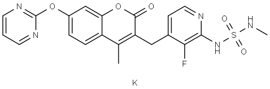 Avutometinib potassium Structure