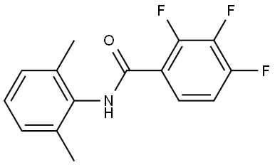 N-(2,6-Dimethylphenyl)-2,3,4-trifluorobenzamide Structure