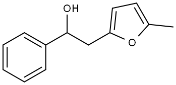 2-(5-Methylfuran-2-yl)-1-phenylethanol Structure