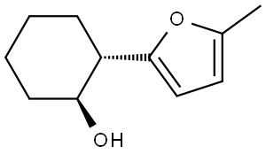 trans-2-(5-Methylfuran-2-yl)cyclohexanol Structure