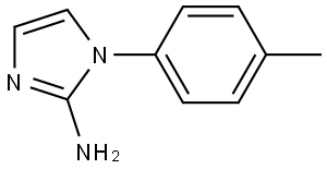 1-(p-tolyl)-1H-imidazol-2-amine 구조식 이미지