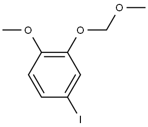 4-iodo-1-methoxy-2-(methoxymethoxy)benzene Structure
