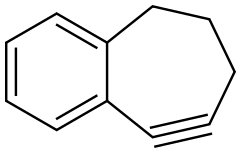 5,6-didehydro-8,9-dihydro-7H-benzo[7]annulene Structure