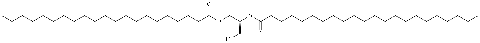 (S)-1-(henicosanoyloxy)-3-hydroxypropan-2-yl docosanoate Structure