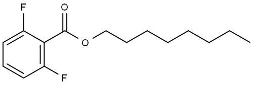 octyl 2,6-difluorobenzoate Structure