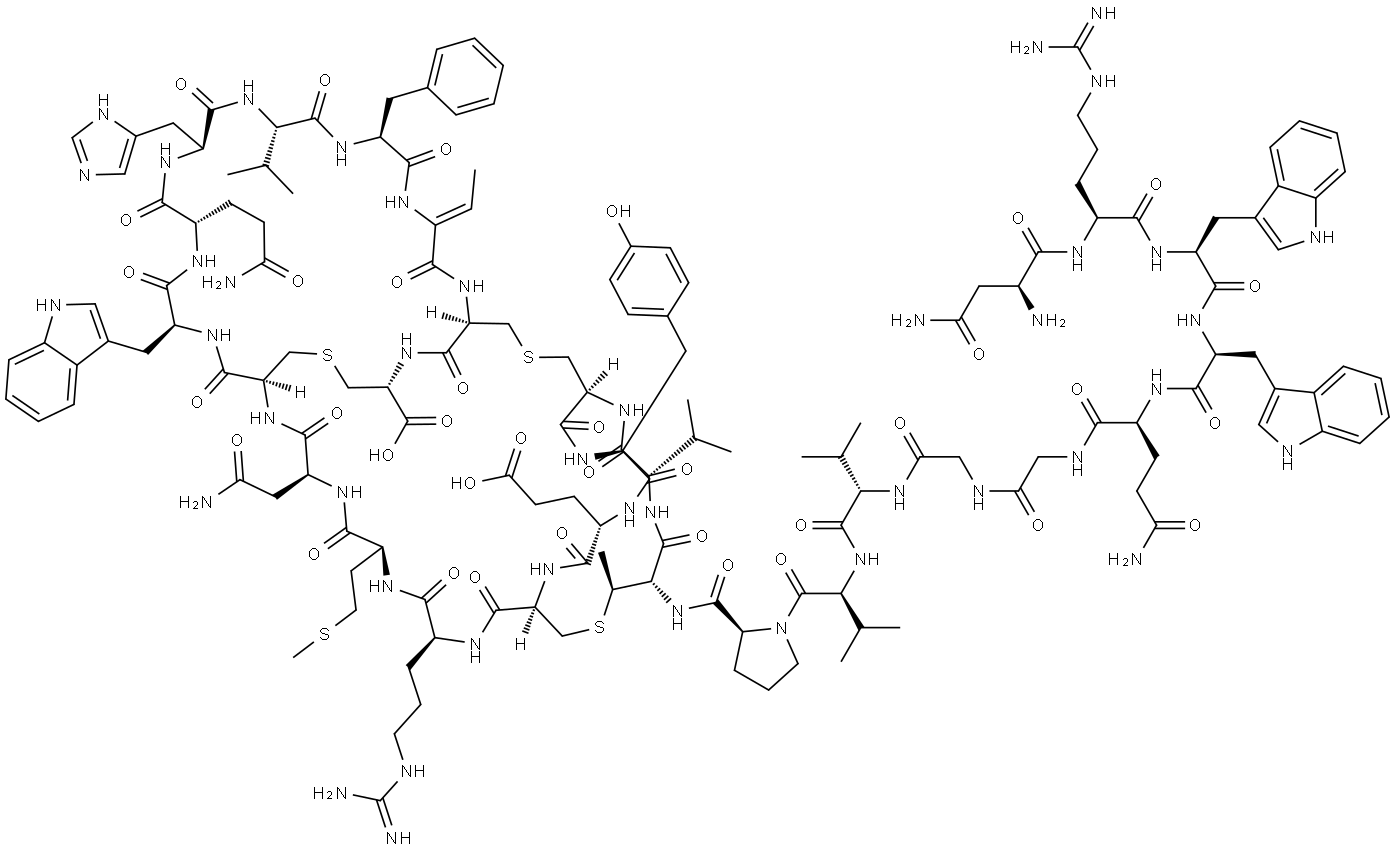 mutacin II Structure