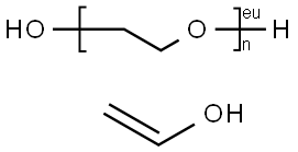 Macrogol-poly(vinyl alcohol) graft-copolymer Structure