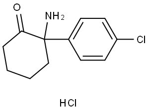 NorketaMine hydrochloride Structure