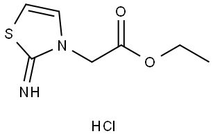 2-Amino-3-ethoxycarbonylthiophenium chloride Structure