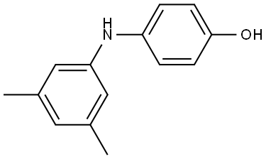 4-[(3,5-Dimethylphenyl)amino]-phenol Structure