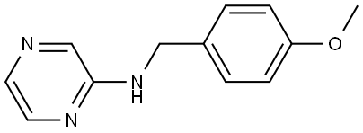 N-(4-Methoxybenzyl)pyrazin-2-amine Structure