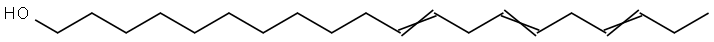 (Z/E) -icosa-11,14,17-trien-1-ol Structure