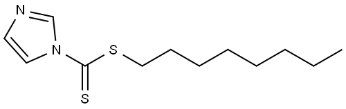 Octyl 1H-imidazole-1-carbodithioate Structure