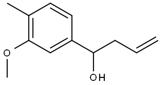 3-Methoxy-4-methyl-α-2-propen-1-ylbenzenemethanol Structure