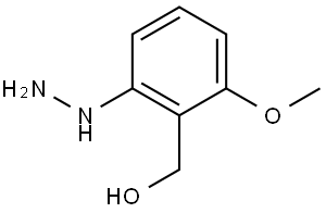Benzenemethanol, 2-hydrazinyl-6-methoxy- 구조식 이미지