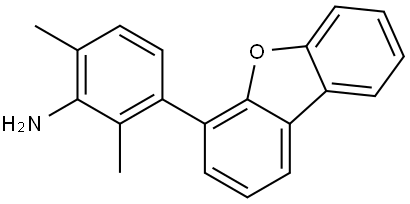 3-(dibenzo[b,d]furan-4-yl)-2,6-dimethylaniline Structure