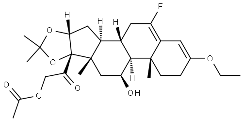 Cicortonide Impurity 8 Structure