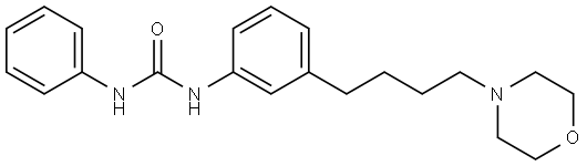 1-{3-[4-(Morpholin-4-yl)butyl]phenyl}-3-phenylurea Structure