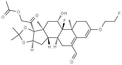 Cicortonide Impurity 3 Structure