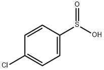 p-chlorobenzenesulphinic acid 구조식 이미지