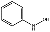 N-Phenylhydroxylamine 구조식 이미지
